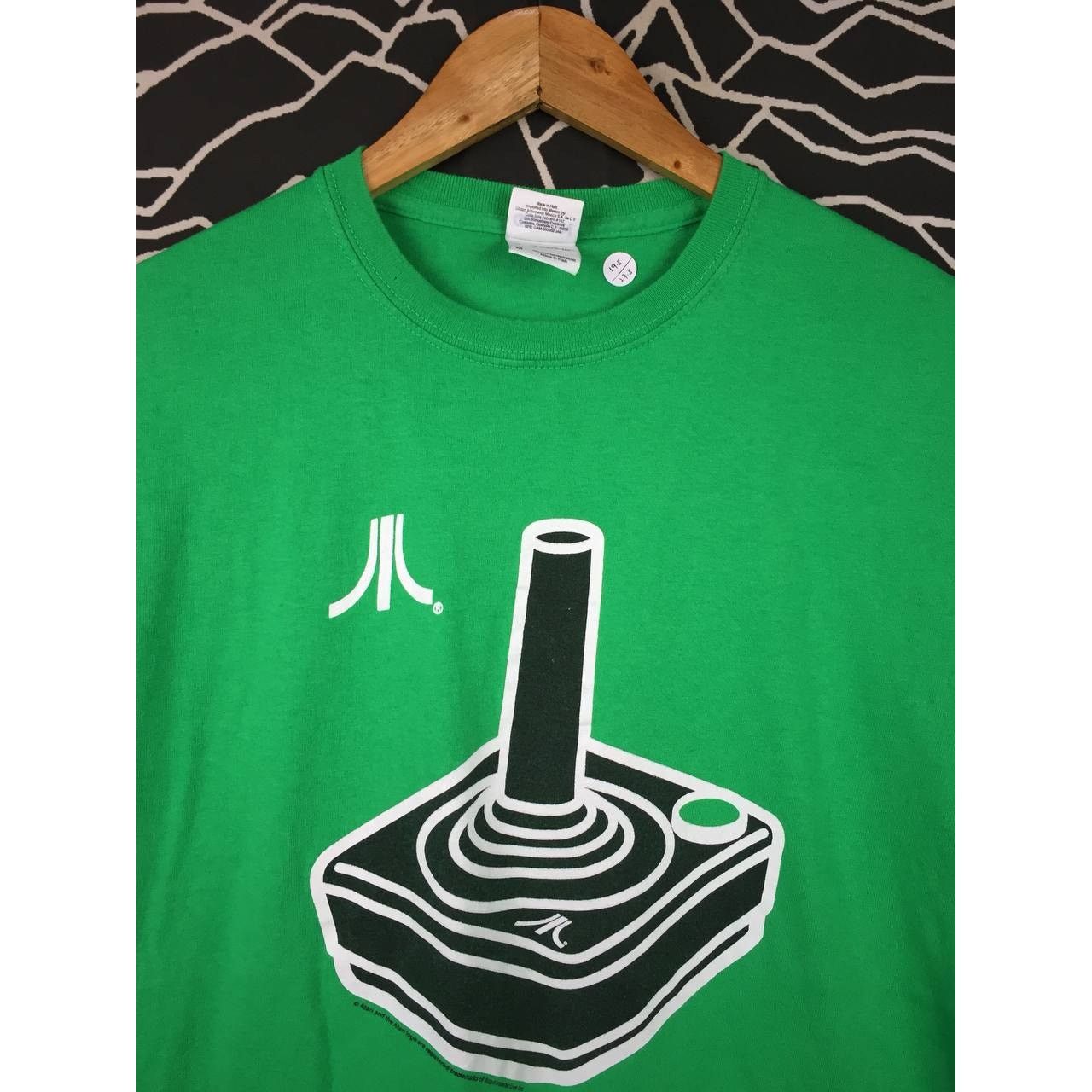 Nintendo Atari Joystick Represent Big Logo Retro Gaming Promo Tee Size US M / EU 48-50 / 2 - 4 Thumbnail