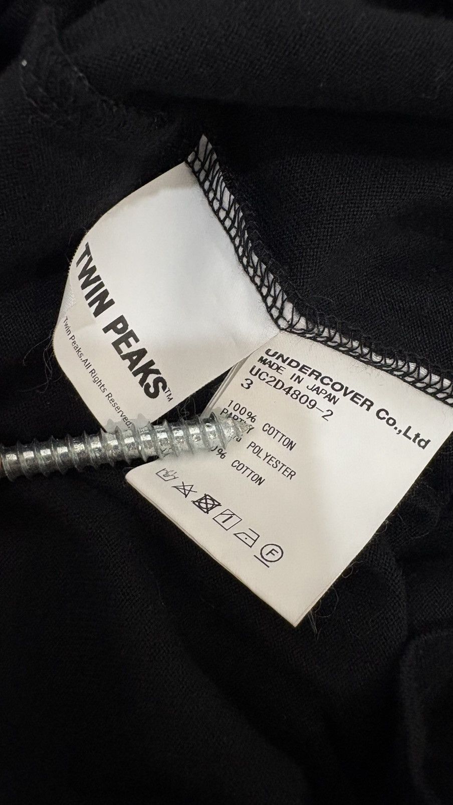 Undercover FW24 Undercover x Twin Peaks “Patch” Tee Size US M / EU 48-50 / 2 - 4 Thumbnail