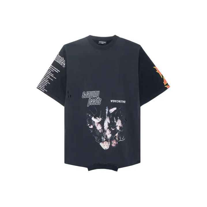 Balenciaga Balenciaga SS22 Speed Hunters Graphic T-Shirt Size US M / EU 48-50 / 2 - 1 Thumbnail