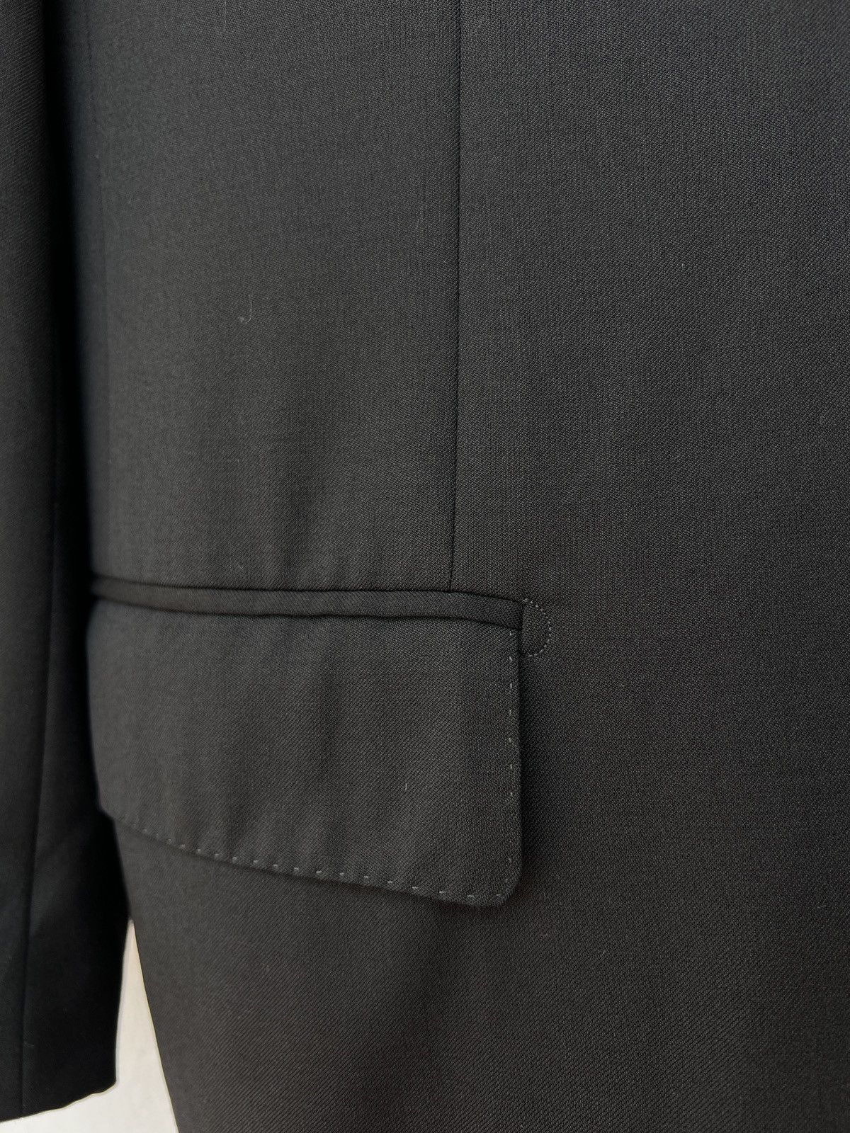 Ermenegildo Zegna Ermenegildo Zegna Tailored Blazer XL Black Wool Size 44R - 6 Thumbnail