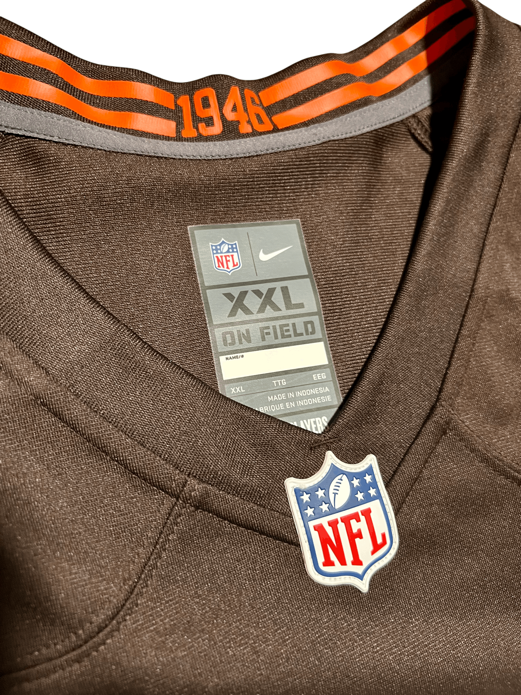 Nike Deshaun Watson Cleveland Browns Nike NFL Football Jersey Size US XXL / EU 58 / 5 - 6 Thumbnail