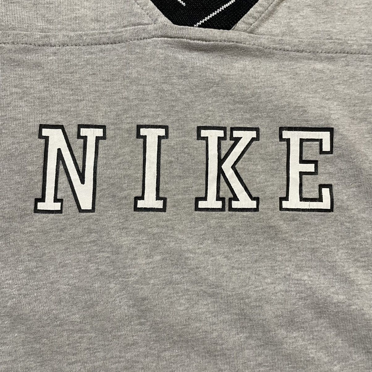 Nike Vintage 90s Nike Center Swoosh Football Jersey Tee Size US M / EU 48-50 / 2 - 8 Thumbnail