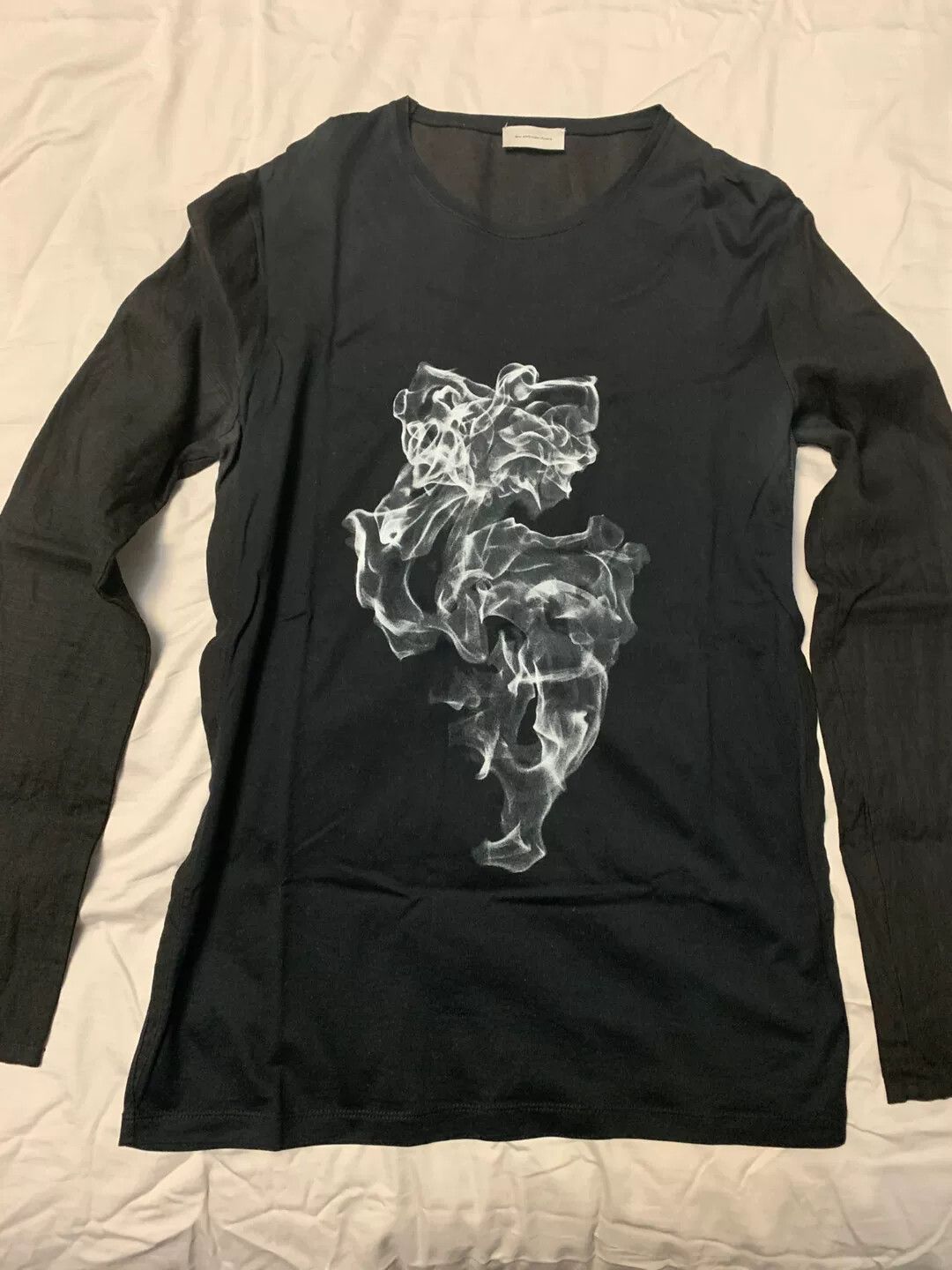Balenciaga Balenciaga Smoke Linen Panel T-Shirt Size US XS / EU 42 / 0 - 1 Thumbnail