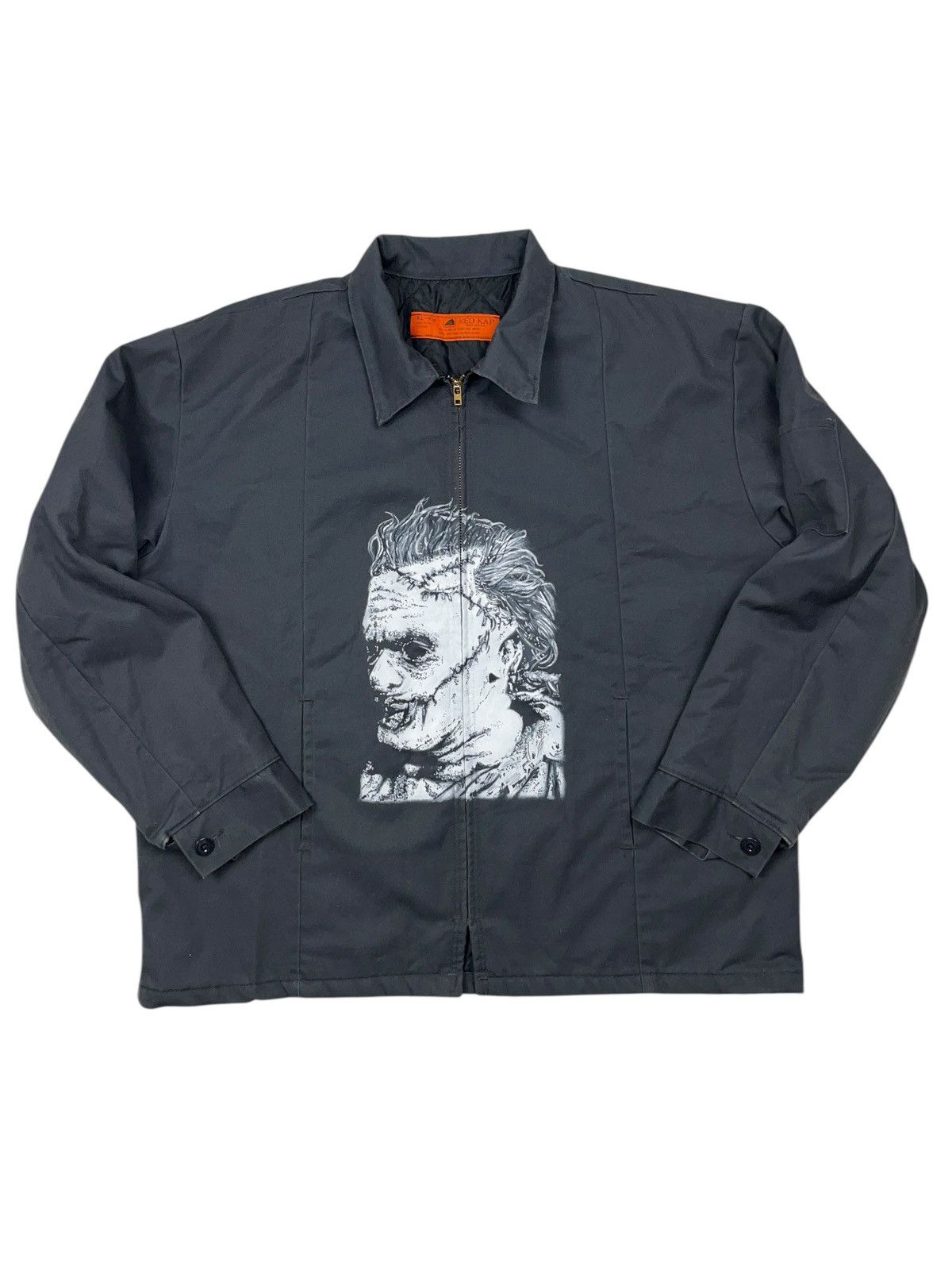 Expert Horror 80s The Texas Chainsaw Massacre Custom Made Red Kap Jacket Size US XL / EU 56 / 4 - 1 Thumbnail