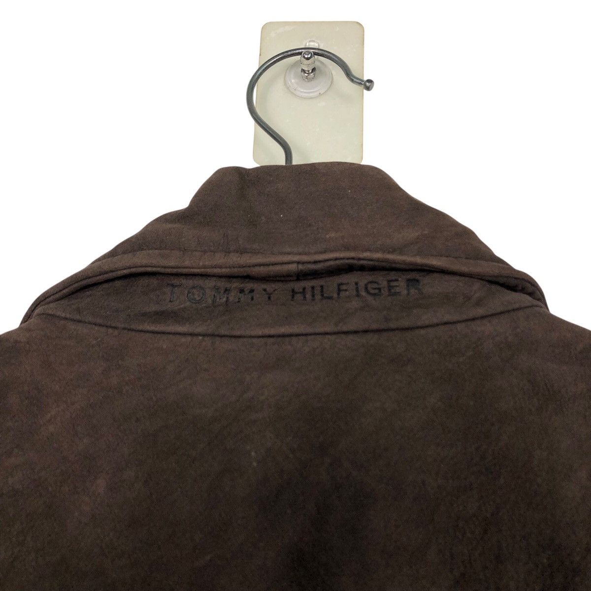 Genuine Leather 📌Vintage Genuine Leather Jacket Tommy Hilfiger Blanket Size US XL / EU 56 / 4 - 11 Thumbnail