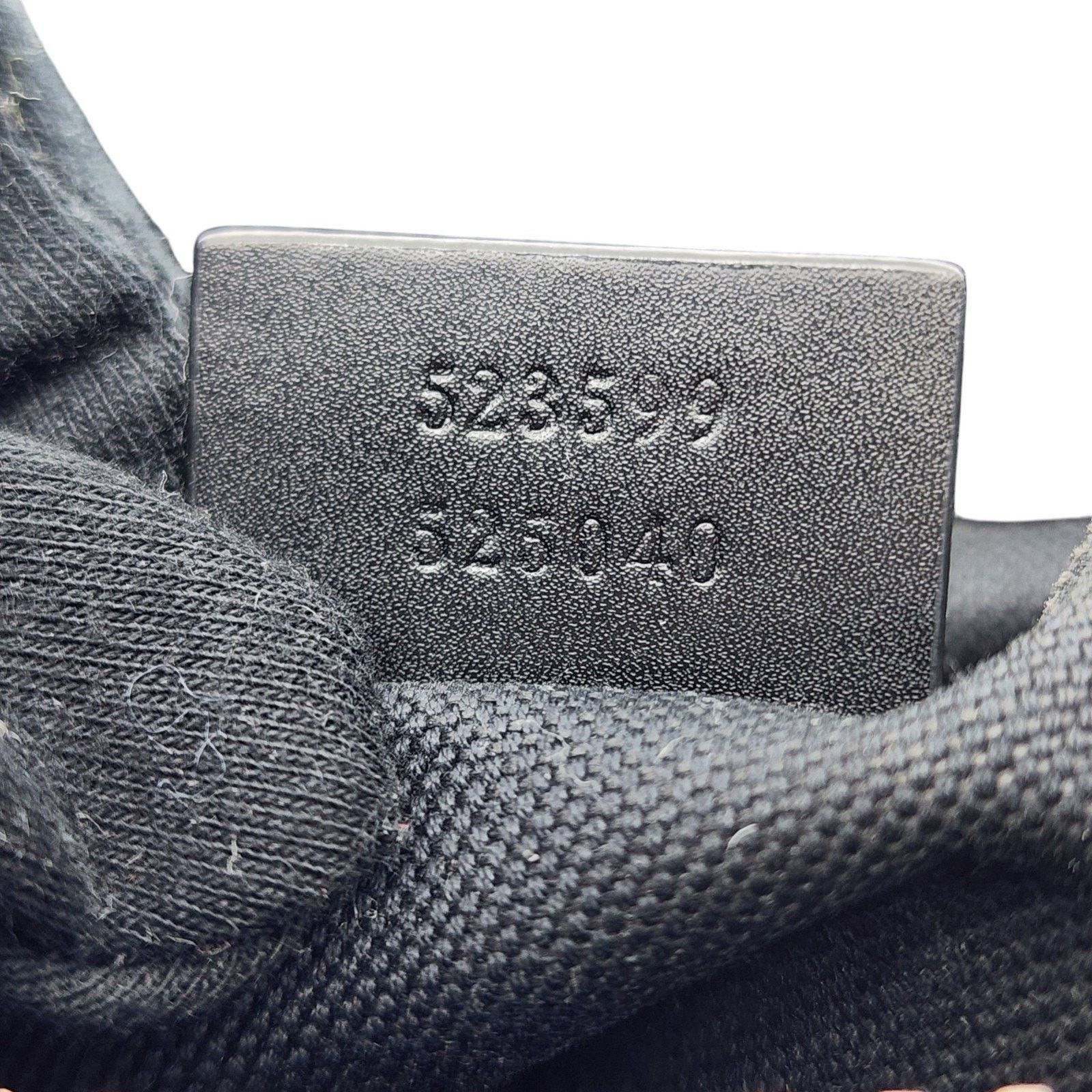 Gucci GG Supreme Small Messenger Crossbody Bag Black Gray - $1580 Size ONE SIZE - 8 Thumbnail