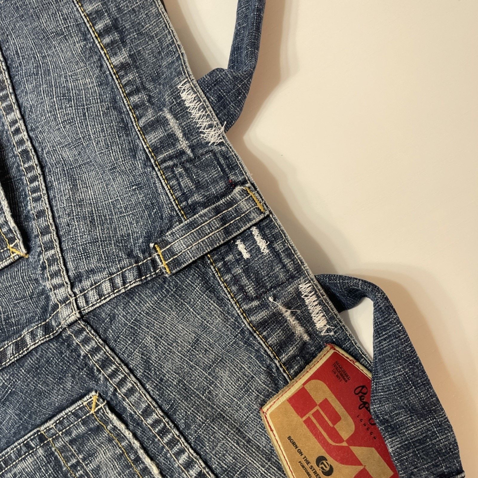 Pepe Jeans VtgY2K Pepe Jeans London Purse Denim Custom Bag Size ONE SIZE - 10 Thumbnail