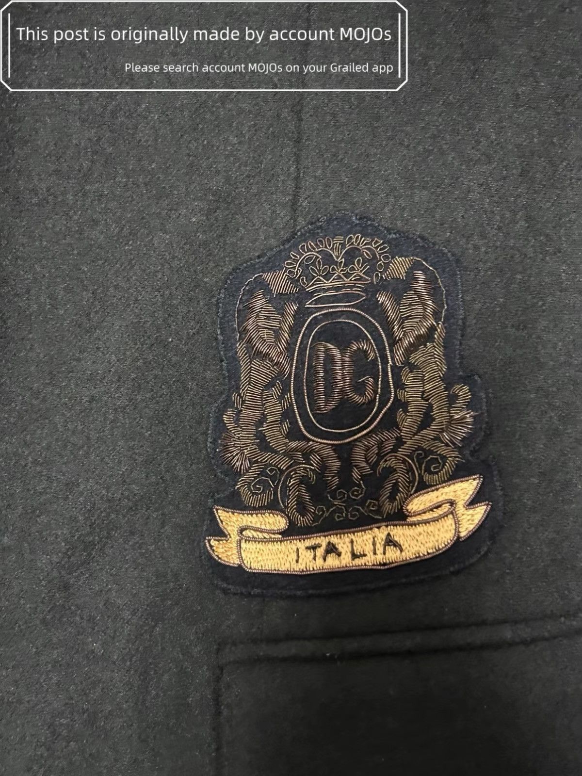 Dolce & Gabbana Sz 50 Dolce & Gabbana Royal Patch Wool Blazer mojos2147 Size US M / EU 48-50 / 2 - 3 Thumbnail