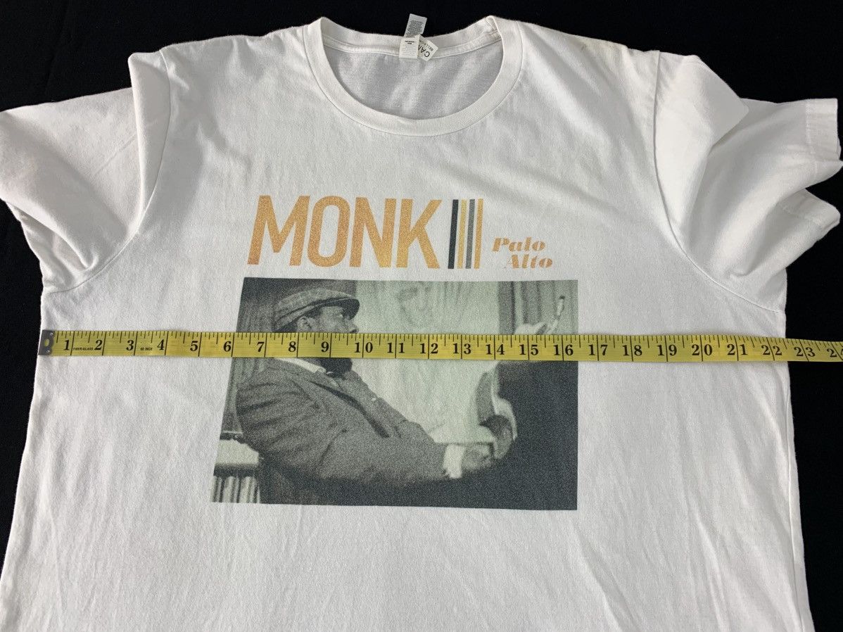Band Tees The Lonious Monk Alto Big Screen White Printed Tee Size US L / EU 52-54 / 3 - 8 Thumbnail