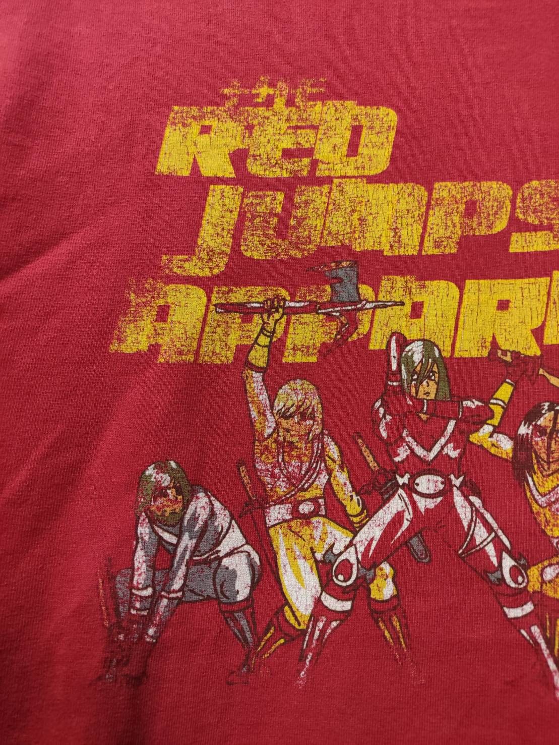 Band Tees Vtg 00's The Red Jumpsuit Apparatus " Five Rangers " T-Shirt Size US M / EU 48-50 / 2 - 3 Thumbnail