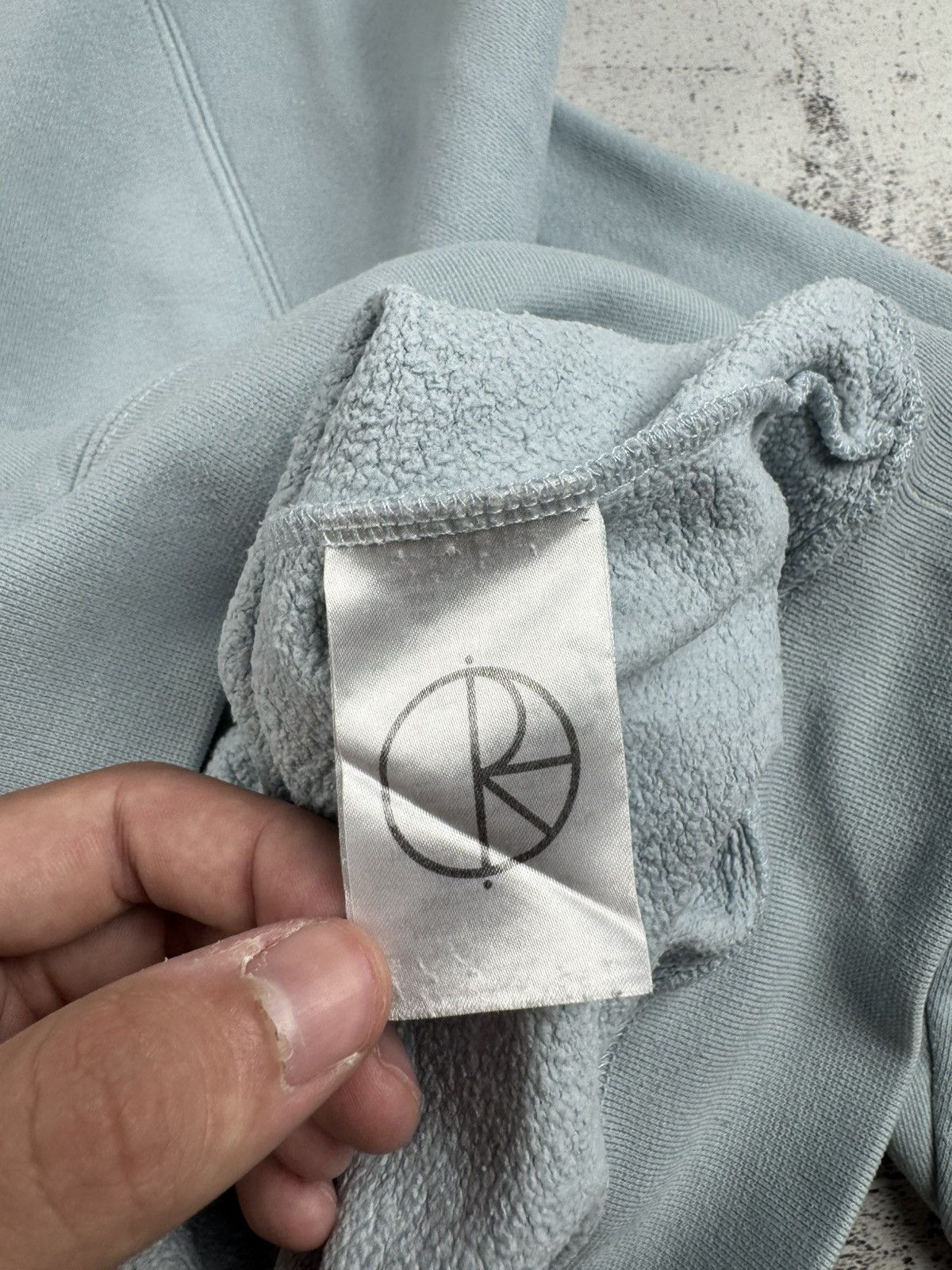 Polar Skate Co. Polar Skate Co Default Rap Hip Hop Baggy Blue Sweatshirt Hoodie Pullovover Size US L / EU 52-54 / 3 - 11 Thumbnail