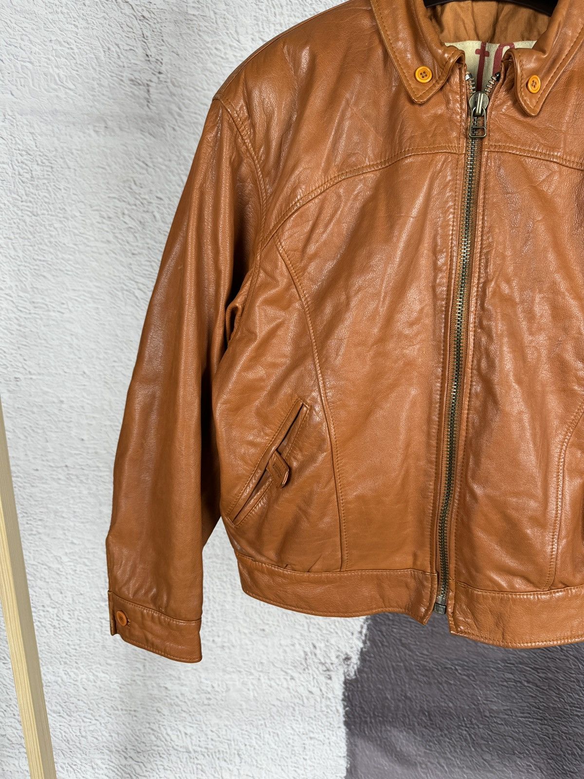 GF Ferre Vintage Leather Oaks by Gianfranco Ferre leather jacket rare Size US M / EU 48-50 / 2 - 4 Thumbnail
