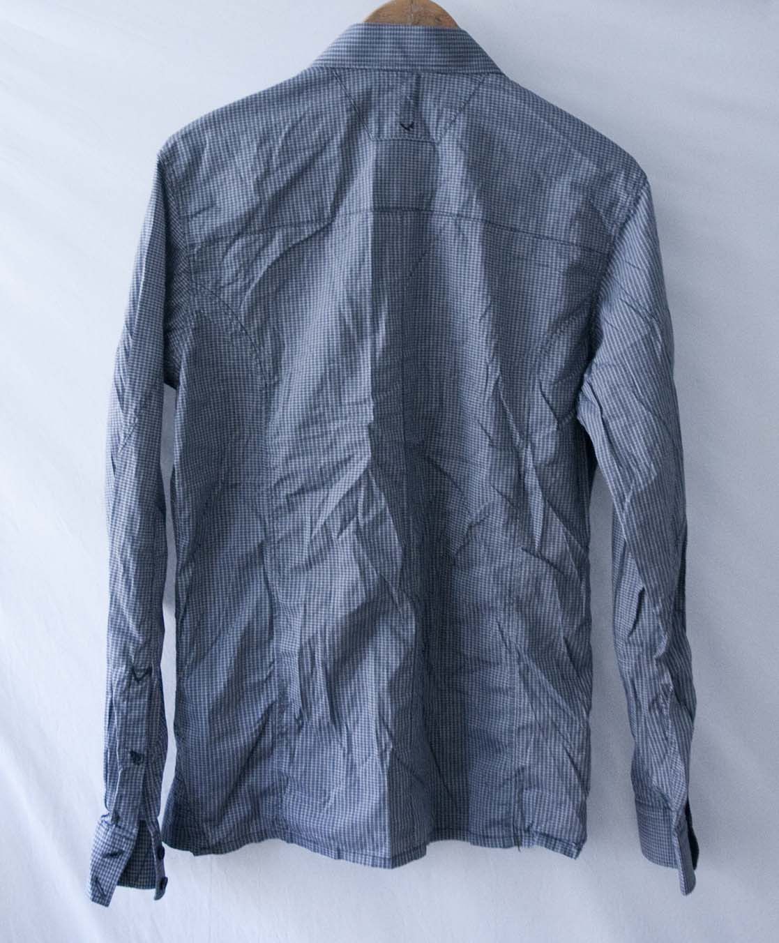 G-Star G Star Raw Correct Roll Up Shirt Size S Blue/Gray Plaid Size US S / EU 44-46 / 1 - 7 Thumbnail