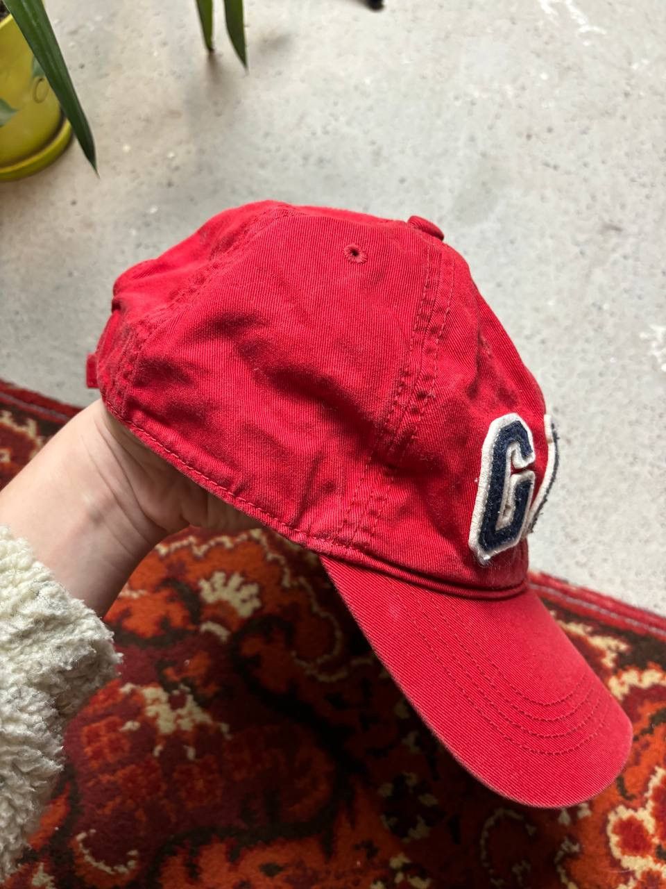Gap × Vintage Vintage Y2K Gap Yeezy Style Embroidered Big Logo Cap Size ONE SIZE - 3 Thumbnail