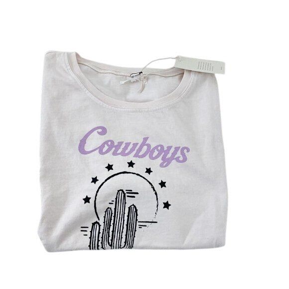 REVOLVE Tularosa Cypress Tee Cowboys Graphic Print Cotton T-Shirt Size XS / US 0-2 / IT 36-38 - 4 Thumbnail