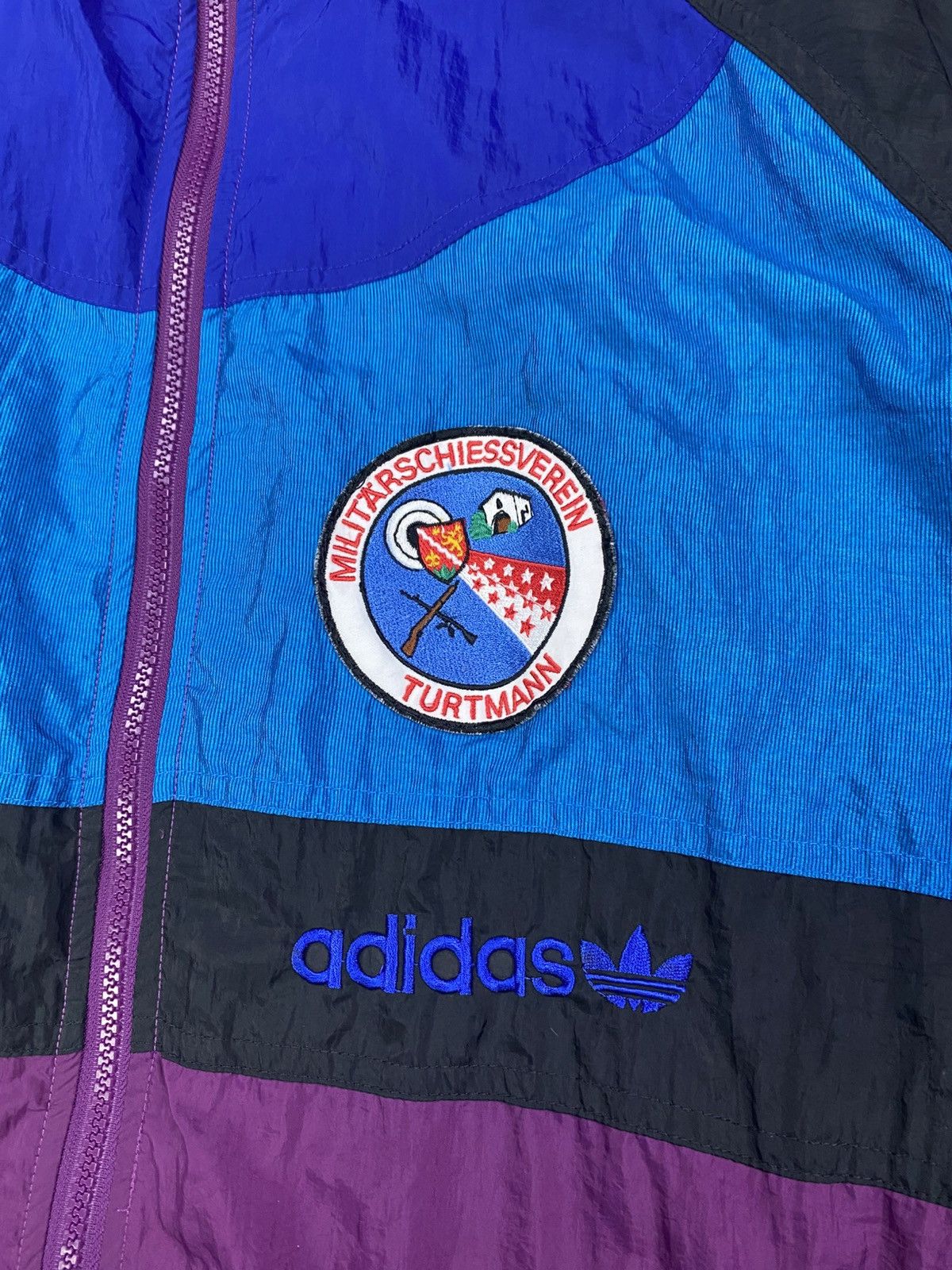 Adidas Adidas vintage track jacket windbreaker retro 90s oversized Size US XL / EU 56 / 4 - 8 Thumbnail
