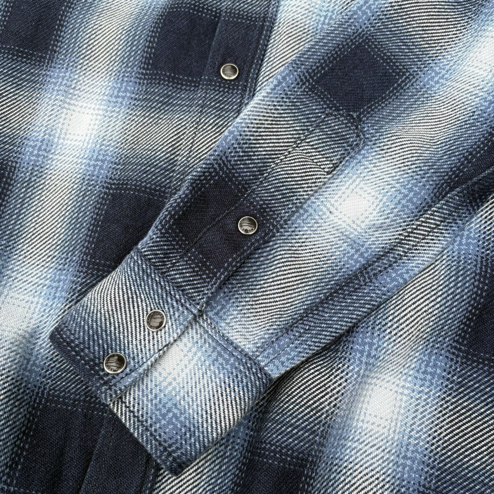 Iron Heart Iron Heart IHSH-316-IND 9oz Selvedge Ombre Western Shirt M Size US M / EU 48-50 / 2 - 7 Thumbnail