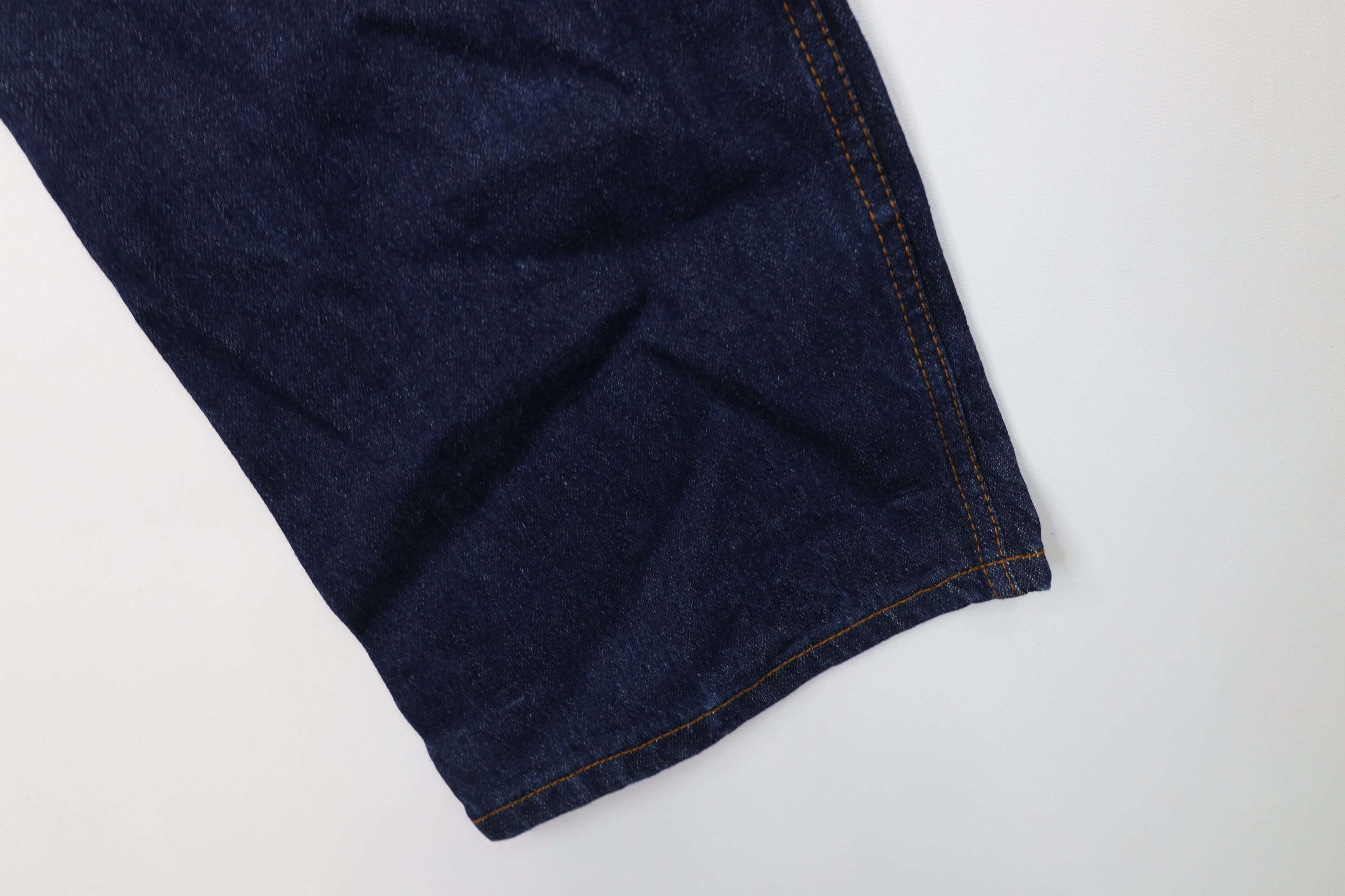 Vintage Vintage 70s Streetwear Flared Wide Leg Denim Jeans Blue USA Size US 34 / EU 50 - 5 Thumbnail