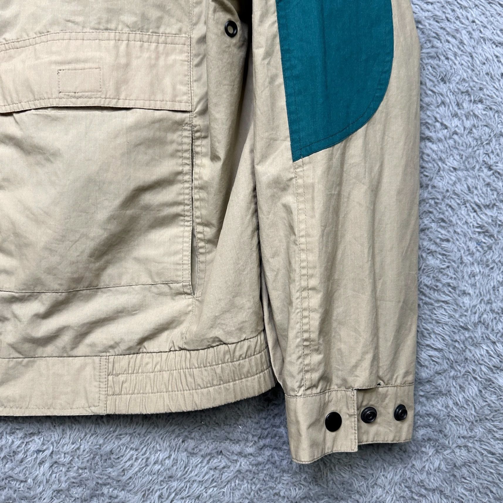 McGregor VINTAGE McGregor Jacket Mens L Tan Full Zip Lightweight Quilted Pockets 90s Theme Size US L / EU 52-54 / 3 - 7 Thumbnail