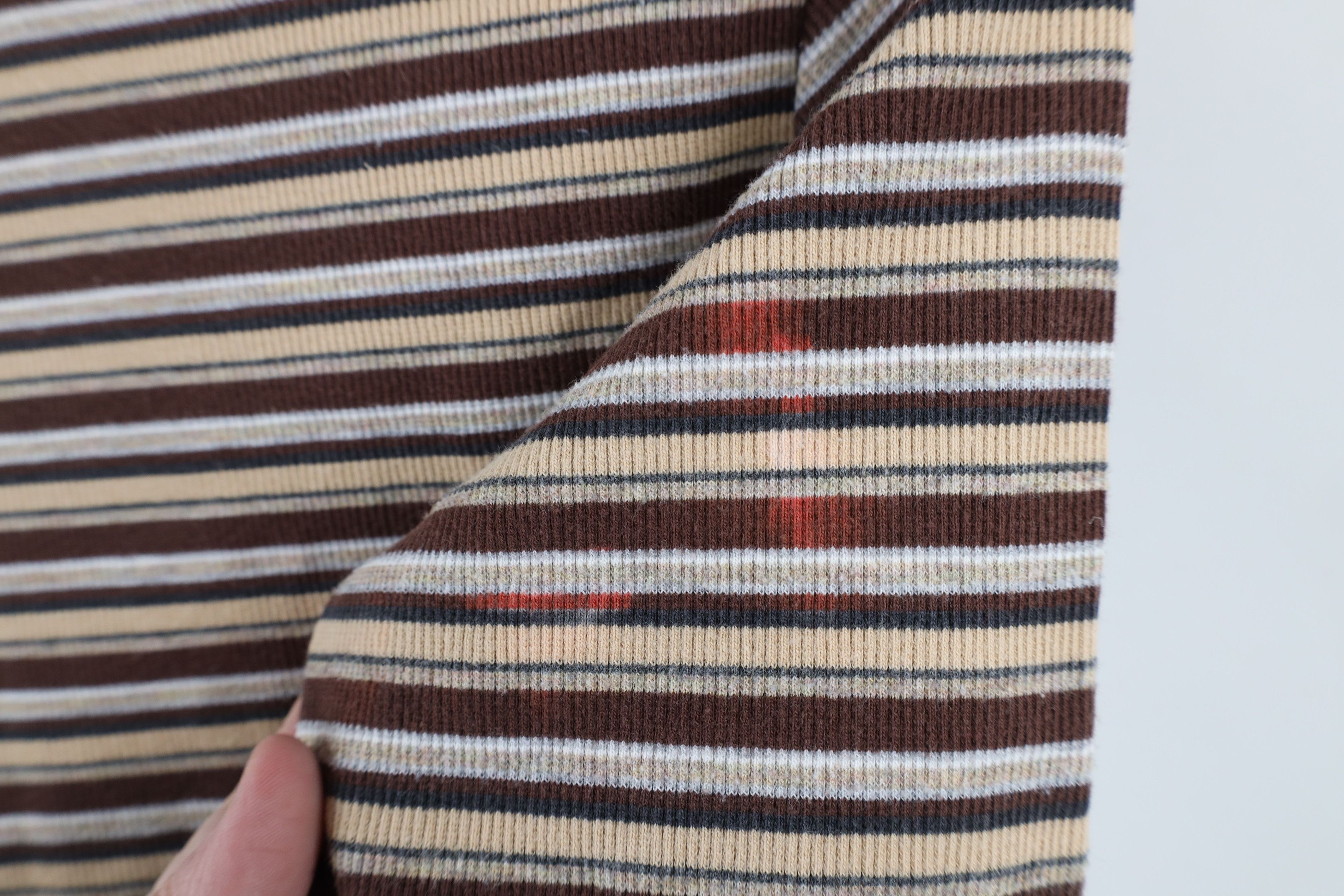 Vintage Vintage 90s Streetwear Ribbed Stretch Turtleneck T-Shirt Size M / US 6-8 / IT 42-44 - 6 Thumbnail