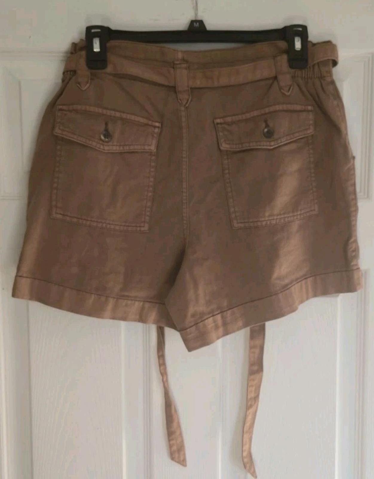 Old Navy Women's Old Navy Extra High Waisted Tie-Front Cargo Workwear Size 28" / US 6 / IT 42 - 4 Thumbnail