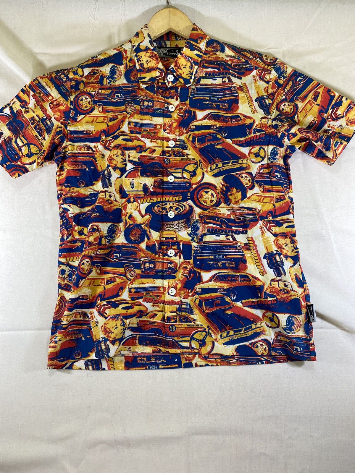Mambo mambo loud aop cotton shirt not rayon Size US S / EU 44-46 / 1 - 1 Thumbnail