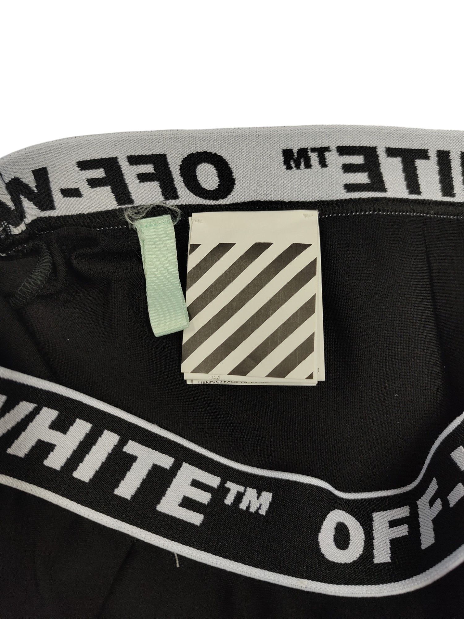 Off-White Black Mid Length Pencil Skirt Size 26" / US 2 / IT 38 - 4 Thumbnail