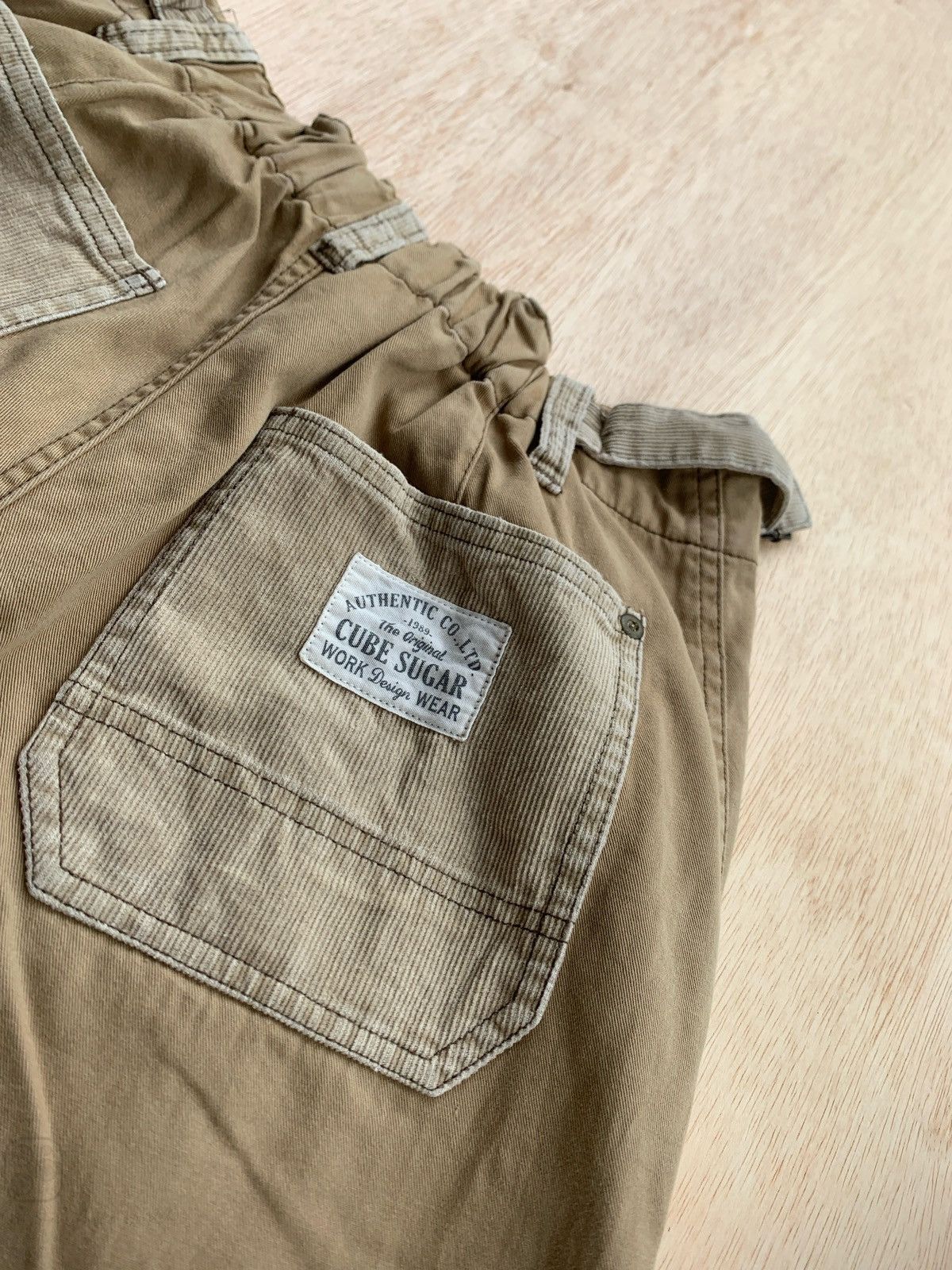 Japanese Brand × Sugar Cane Japanese Cube Sugar Double Knee Pants Size US 30 / EU 46 - 5 Thumbnail