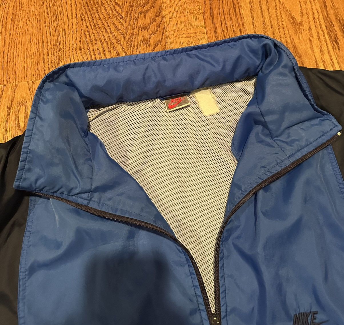 Nike Vintage 90s Nike Windbreaker Jacket Size US XL / EU 56 / 4 - 4 Thumbnail