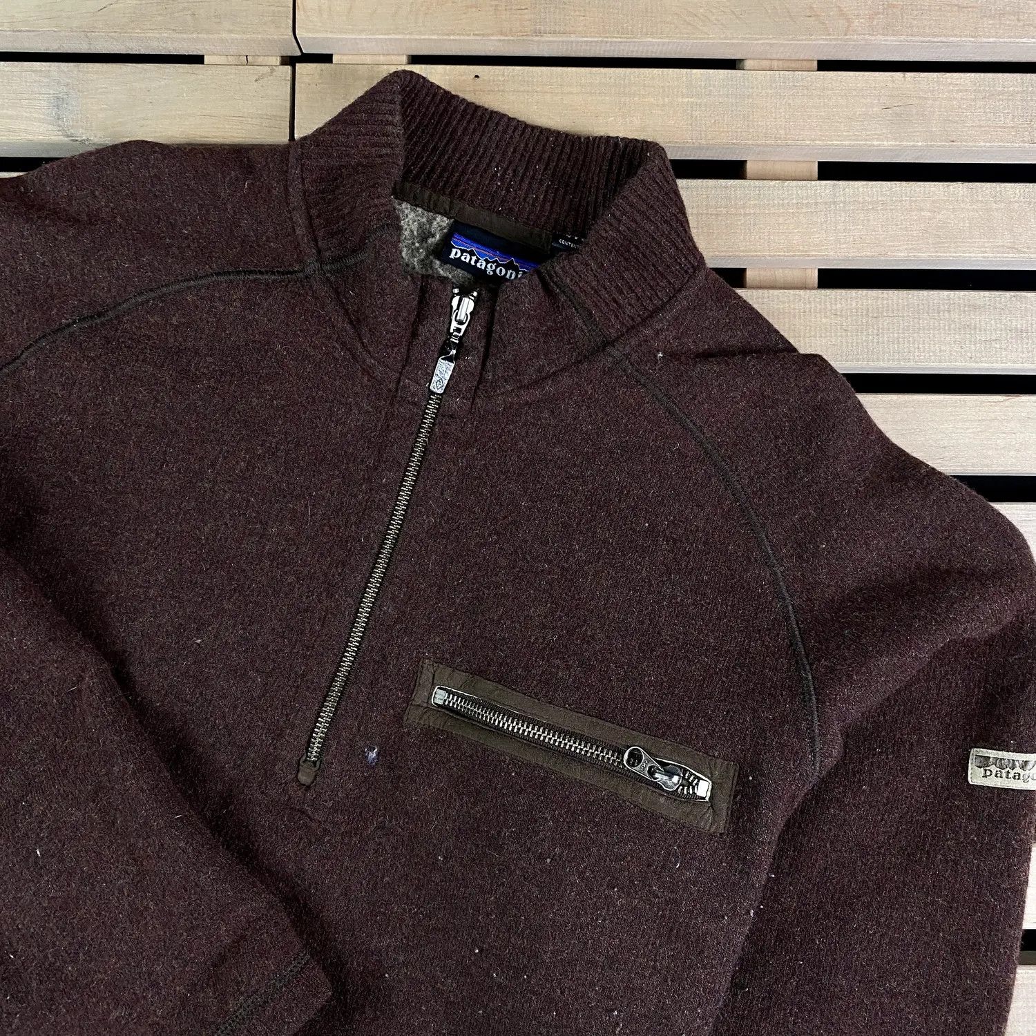 Patagonia Men’s Zip Sweater Patagonia Vintage Size L Size US L / EU 52-54 / 3 - 2 Thumbnail