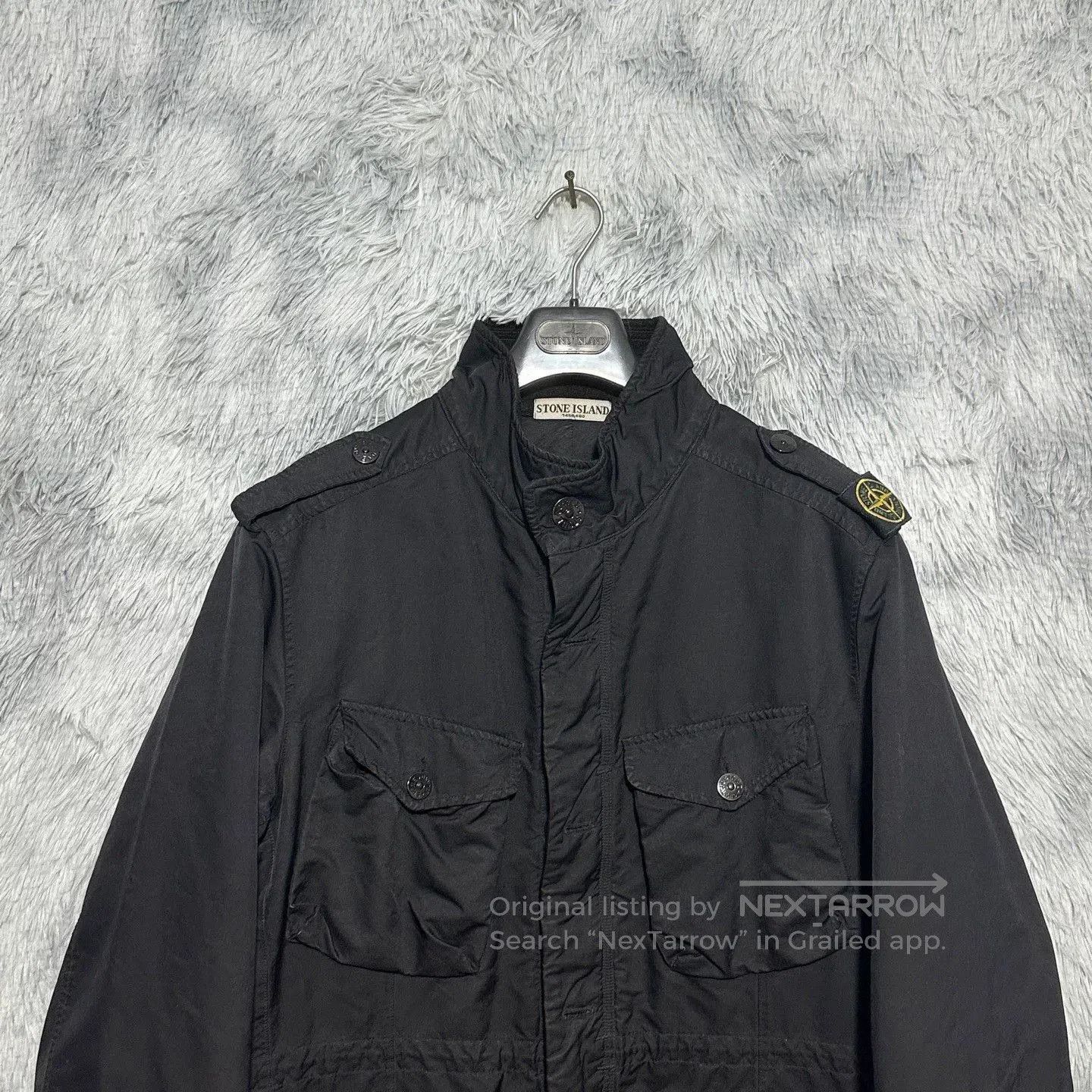 Stone Island stone island black shoulder patch jacket. Size US XXL / EU 58 / 5 - 3 Thumbnail