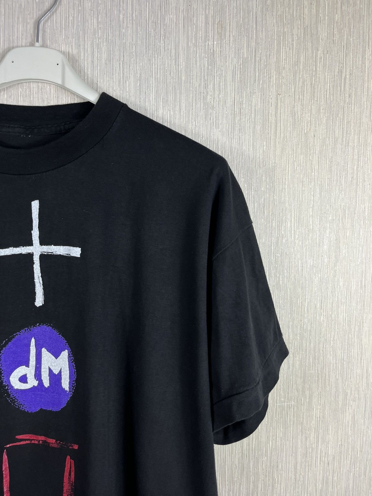 Band Tees Vintage Depeche Mode 1993 tee single stitch t-shirt DP plus Size US L / EU 52-54 / 3 - 4 Thumbnail