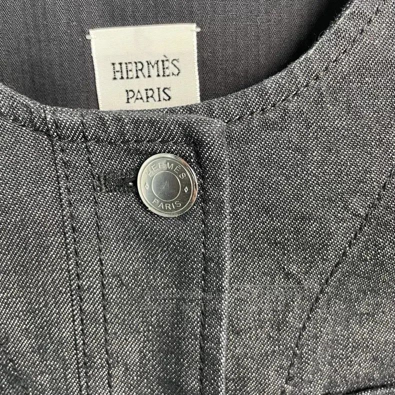 Hermes Hermes Denim Jacket Size XXS / US 00 / IT 34 - 4 Thumbnail