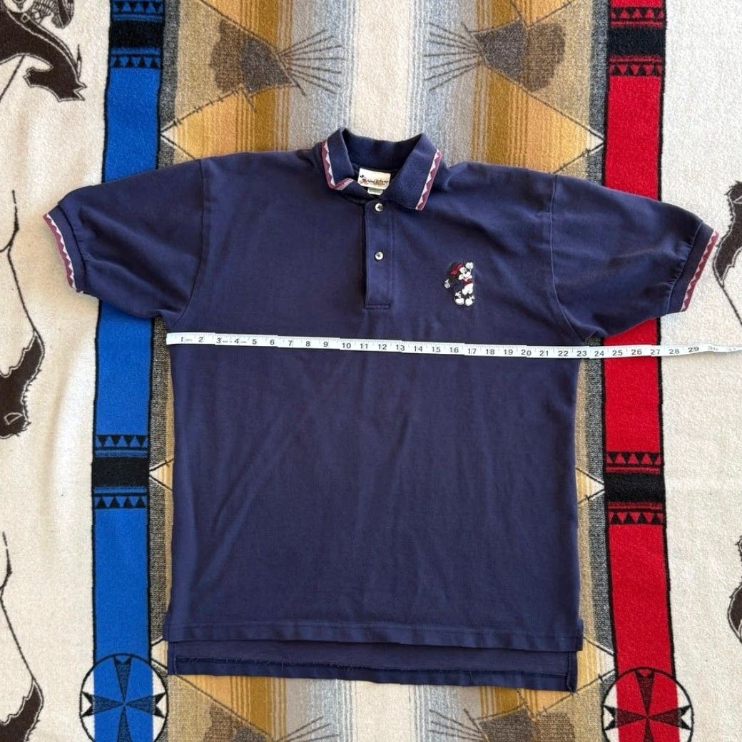 Disney VINTAGE Disney Mickey Mouse Golf Polo Shirt Short Sleeve Blue Embroidered 90s Mens L"} Size US L / EU 52-54 / 3 - 7 Thumbnail