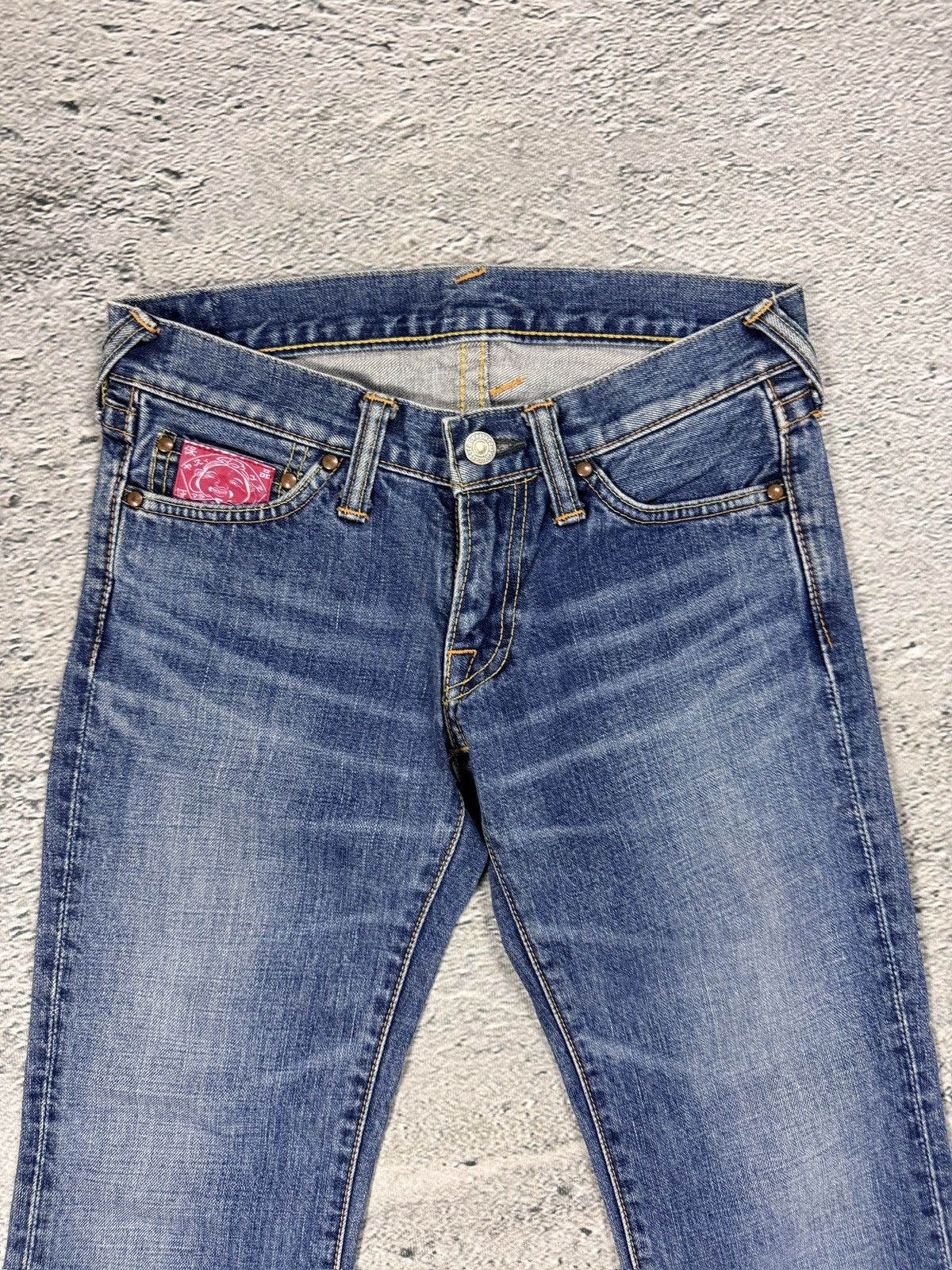 Evisu Evisu Donna jeans bootcut gray seagull embroidery Size 26" / US 2 / IT 38 - 7 Thumbnail