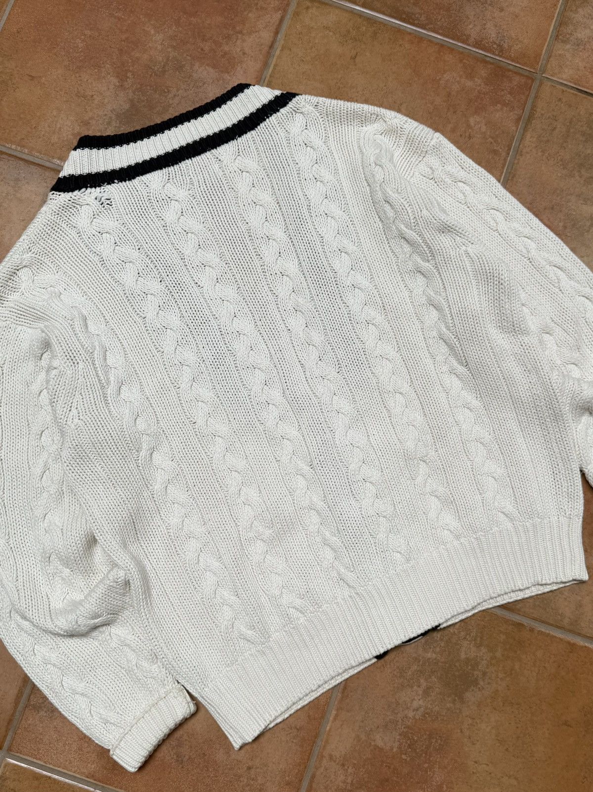 Gap Vintage GAP Cable Knit Cardigan Size US L / EU 52-54 / 3 - 8 Thumbnail