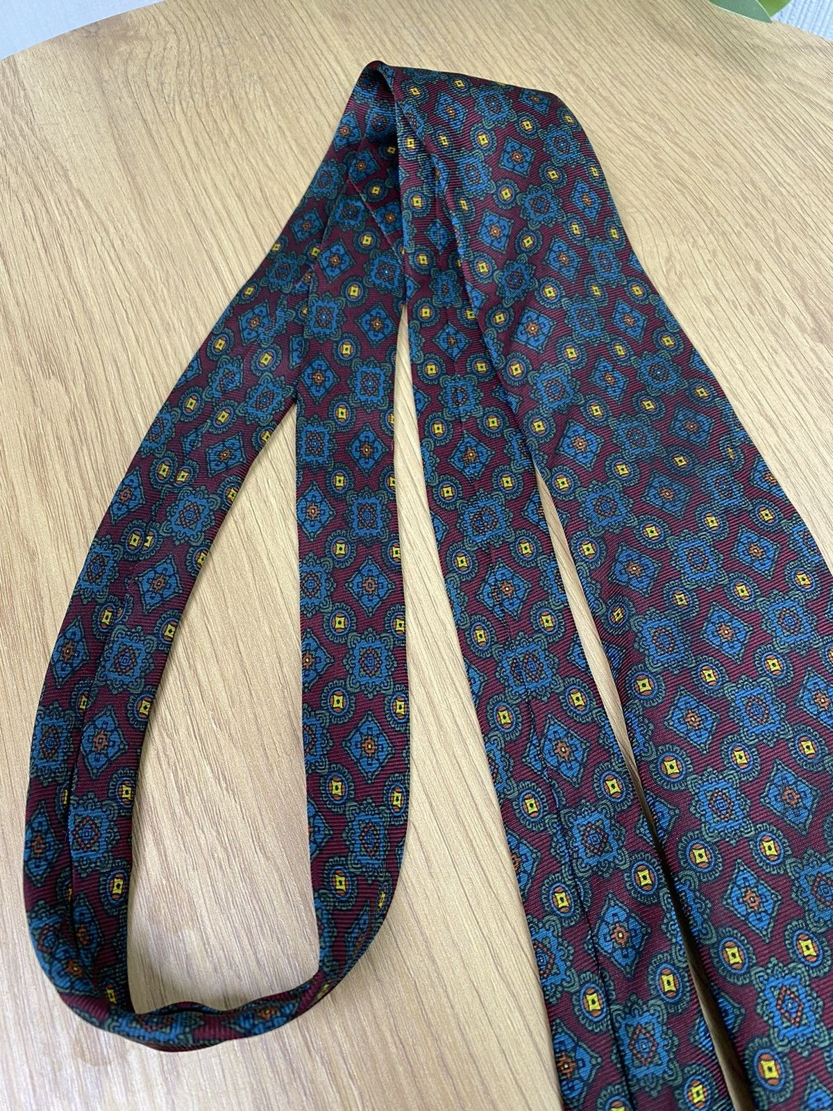 Burberry × Vintage Burberry's Vintage Silk Neck Tie multicolour print Size ONE SIZE - 10 Thumbnail