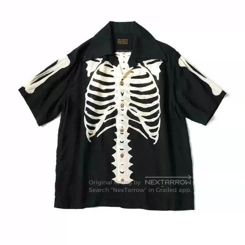 Kapital kapital 23 Spring and Summer Bones Half Sleeve Shirt. Size US M / EU 48-50 / 2 - 8 Thumbnail