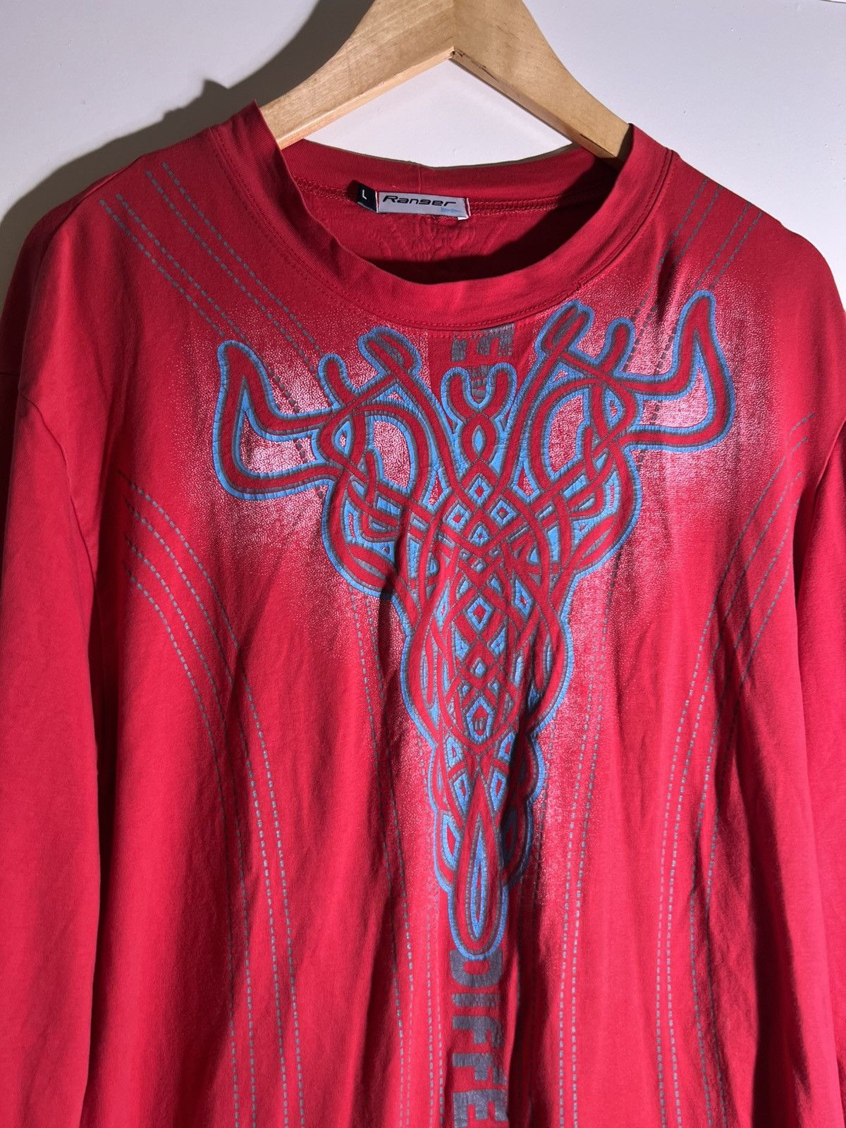 Vintage Y2K 2000’s VTG Vintage Ranger Gothic Goth Emo Retro T Shirt Size US L / EU 52-54 / 3 - 3 Thumbnail