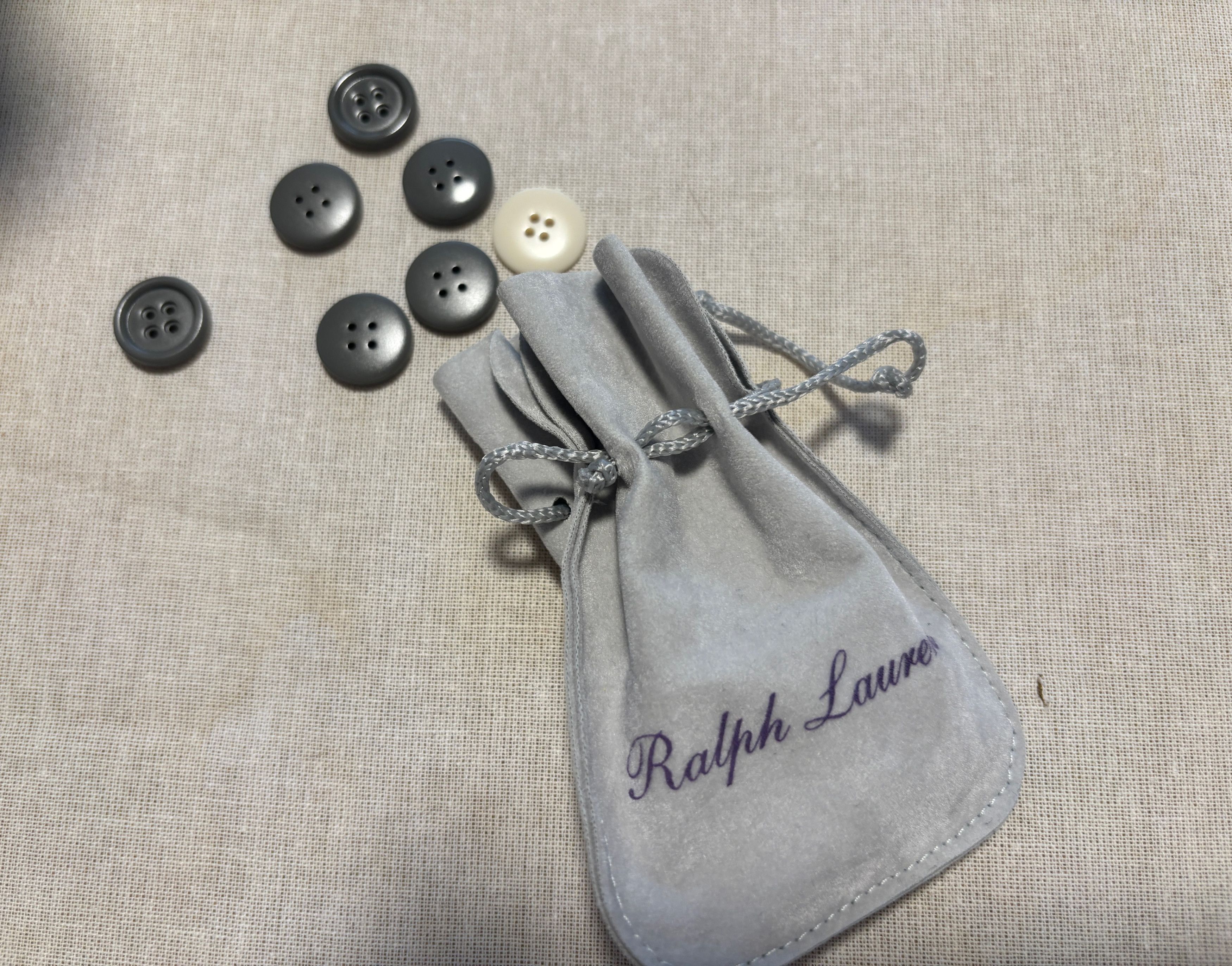 Ralph Lauren Purple Label $2900 NEW Grey Wool Unfinished Sport Coat / Blazer 40-42 Size 42R - 20 Thumbnail