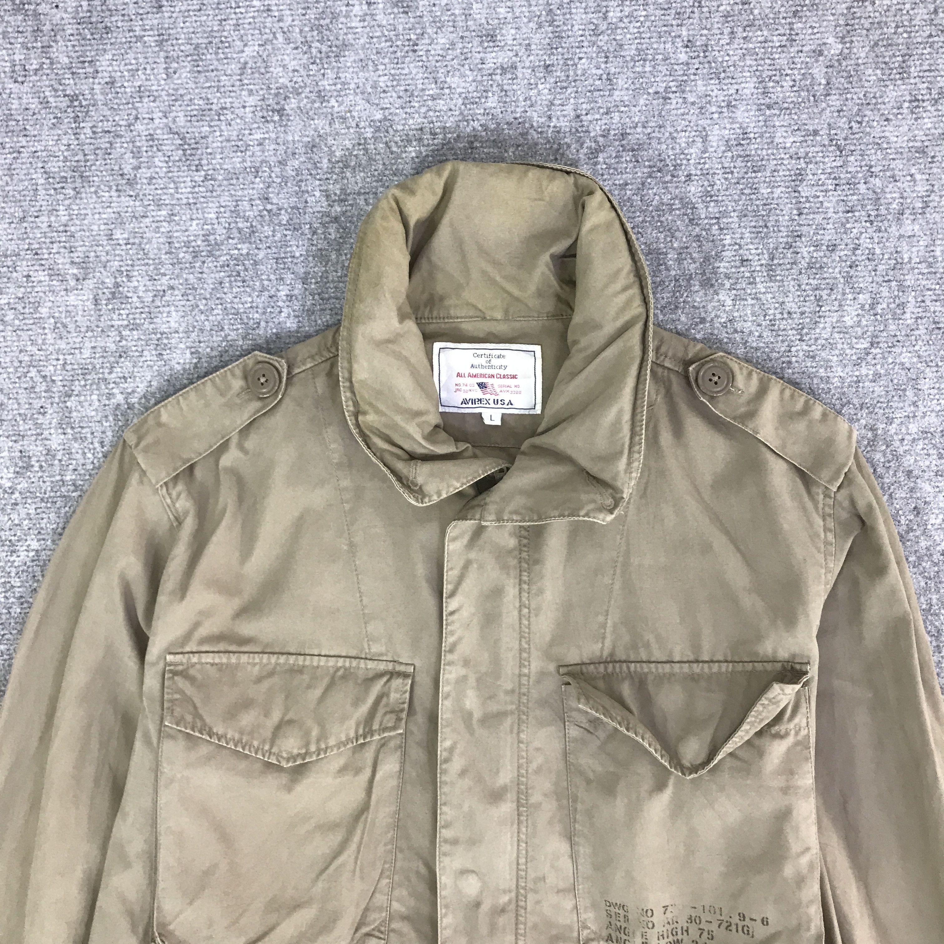 Avirex AVIREX USA M65 DESIGN JACKET K124B3 Size US L / EU 52-54 / 3 - 2 Thumbnail