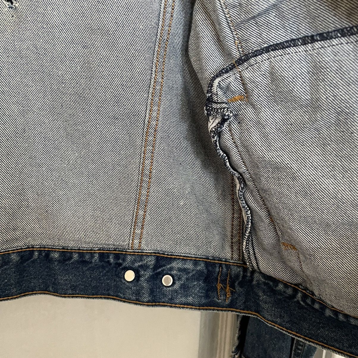 Levi's × Vintage distressed Oversized DENIM jacket Levis blue bomber jeans Size S / US 4 / IT 40 - 5 Thumbnail