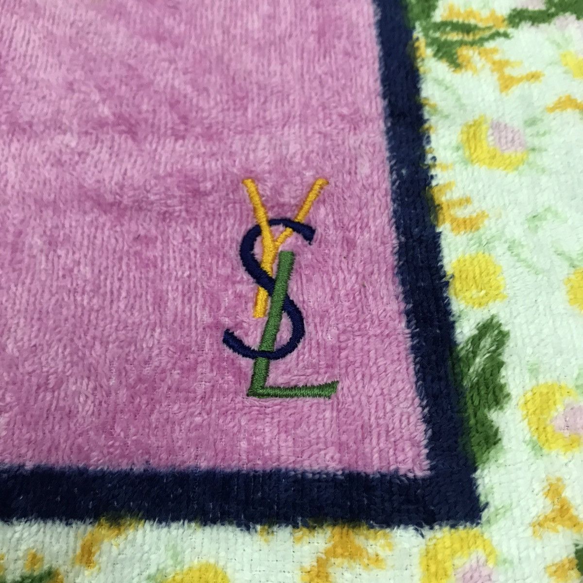 Yves Saint Laurent Vtg Yves Saint Lauren YSL mini towel handkerchief Japan Size ONE SIZE - 4 Thumbnail