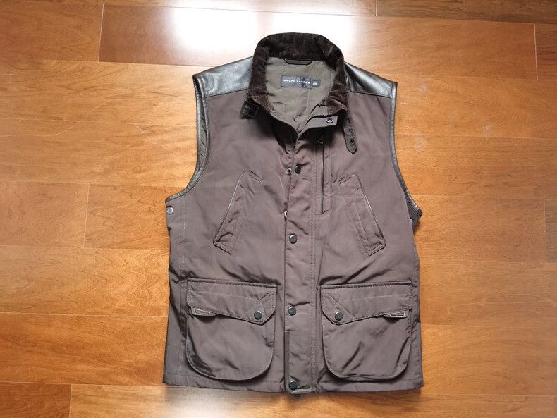 RRL Ralph Lauren RRL Ralph Lauren Black badge vest Size 48R - 1 Thumbnail