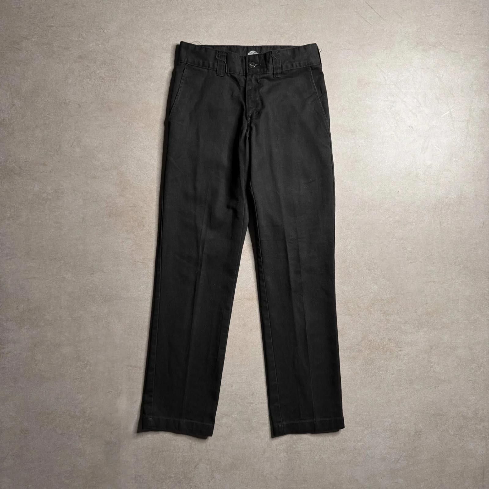 Dickies Vintage Dickies Black Pants - 28x32 Size US 28 / EU 44 - 1 Thumbnail