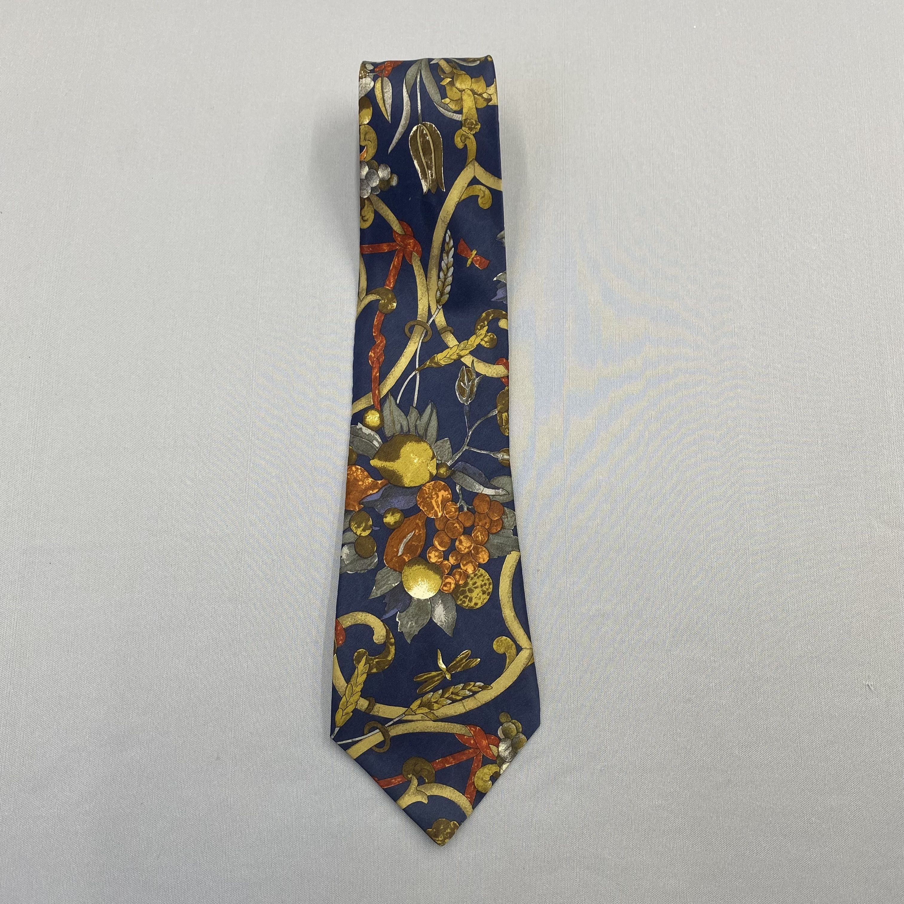 Lanvin Vintage Lanvin SILK Necktie Cravate Pure Silk Neck Tie Size ONE SIZE - 3 Thumbnail