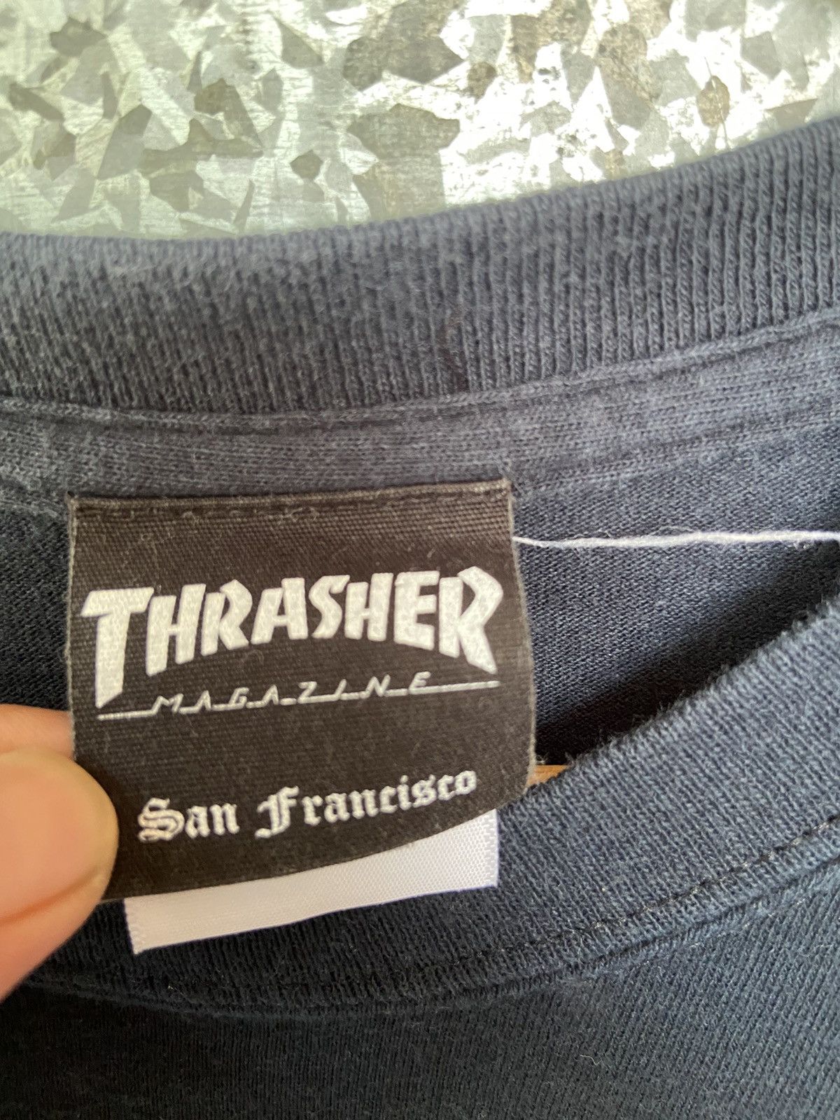Thrasher Vintage Trasher t shirt Skateboard Magazine Size US L / EU 52-54 / 3 - 4 Thumbnail