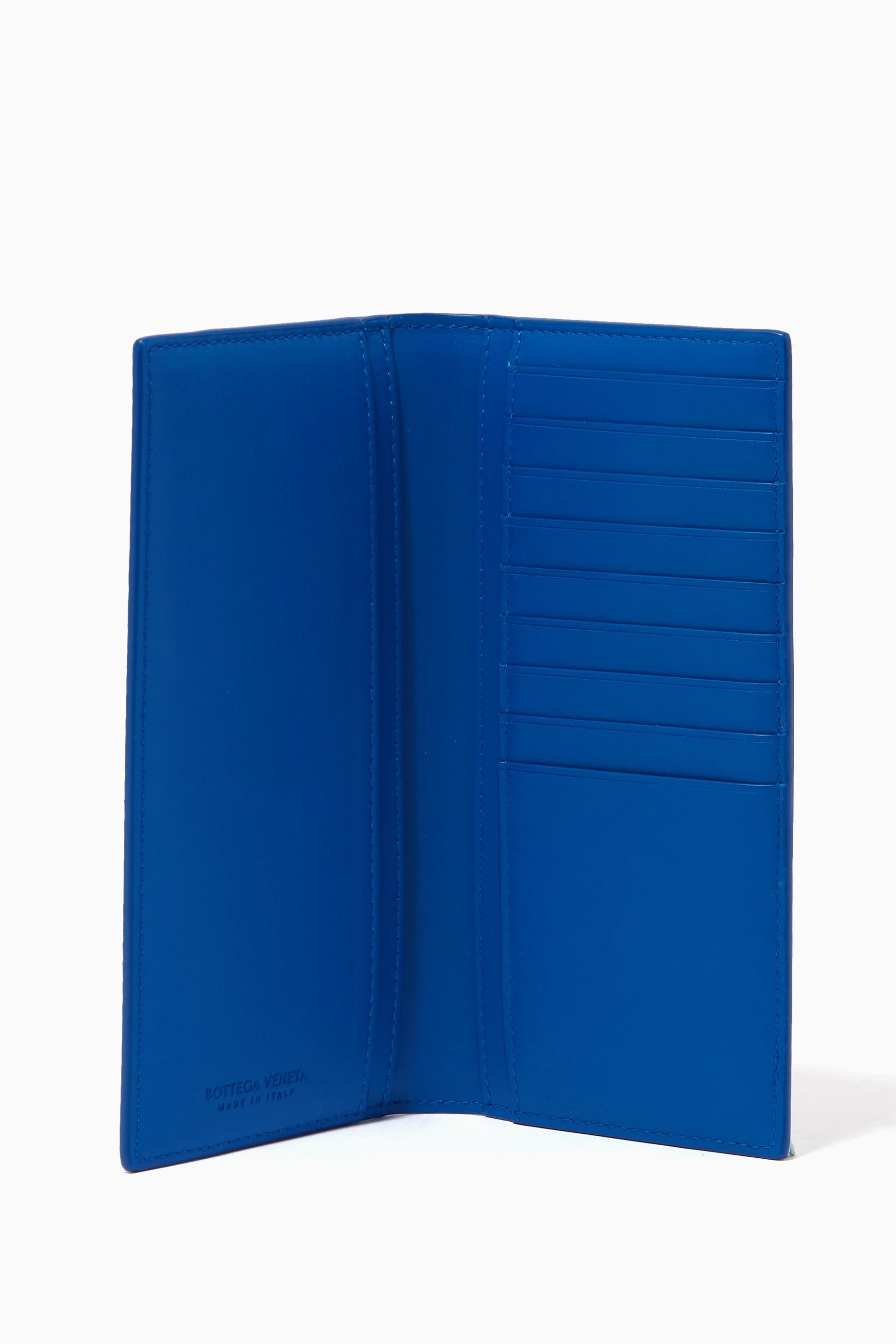 Bottega Veneta o1bcso1str0824 Size : OS / Slim Long Wallet in Blue Size ONE SIZE - 2 Thumbnail