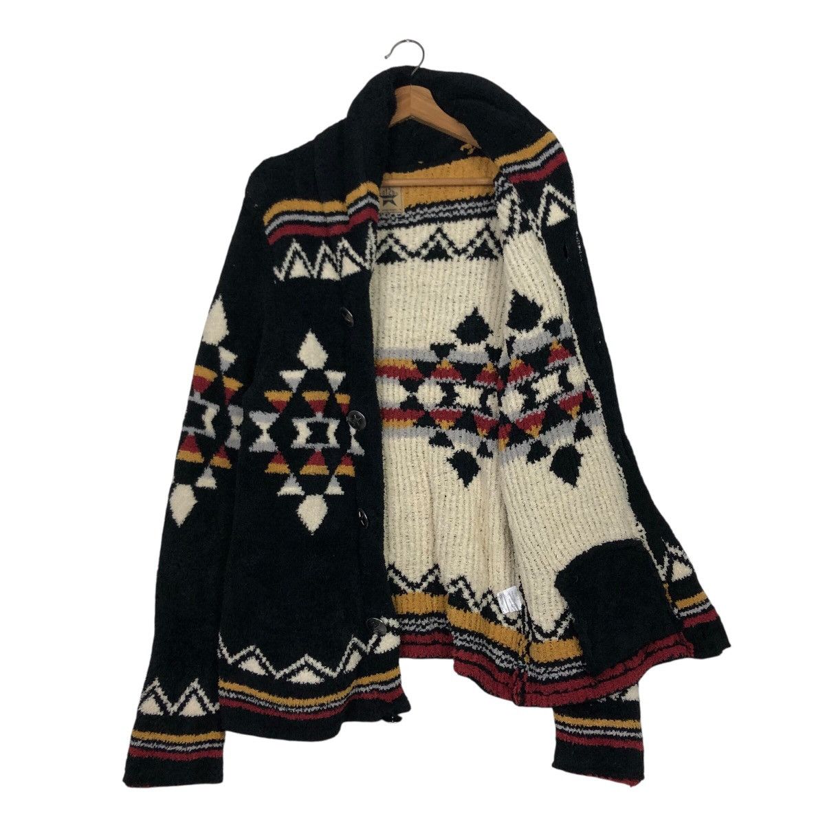 Hysteric Glamour 📌Vintage Fleece Jacket Navajo Native Design 291295 Homme Size US M / EU 48-50 / 2 - 12 Thumbnail