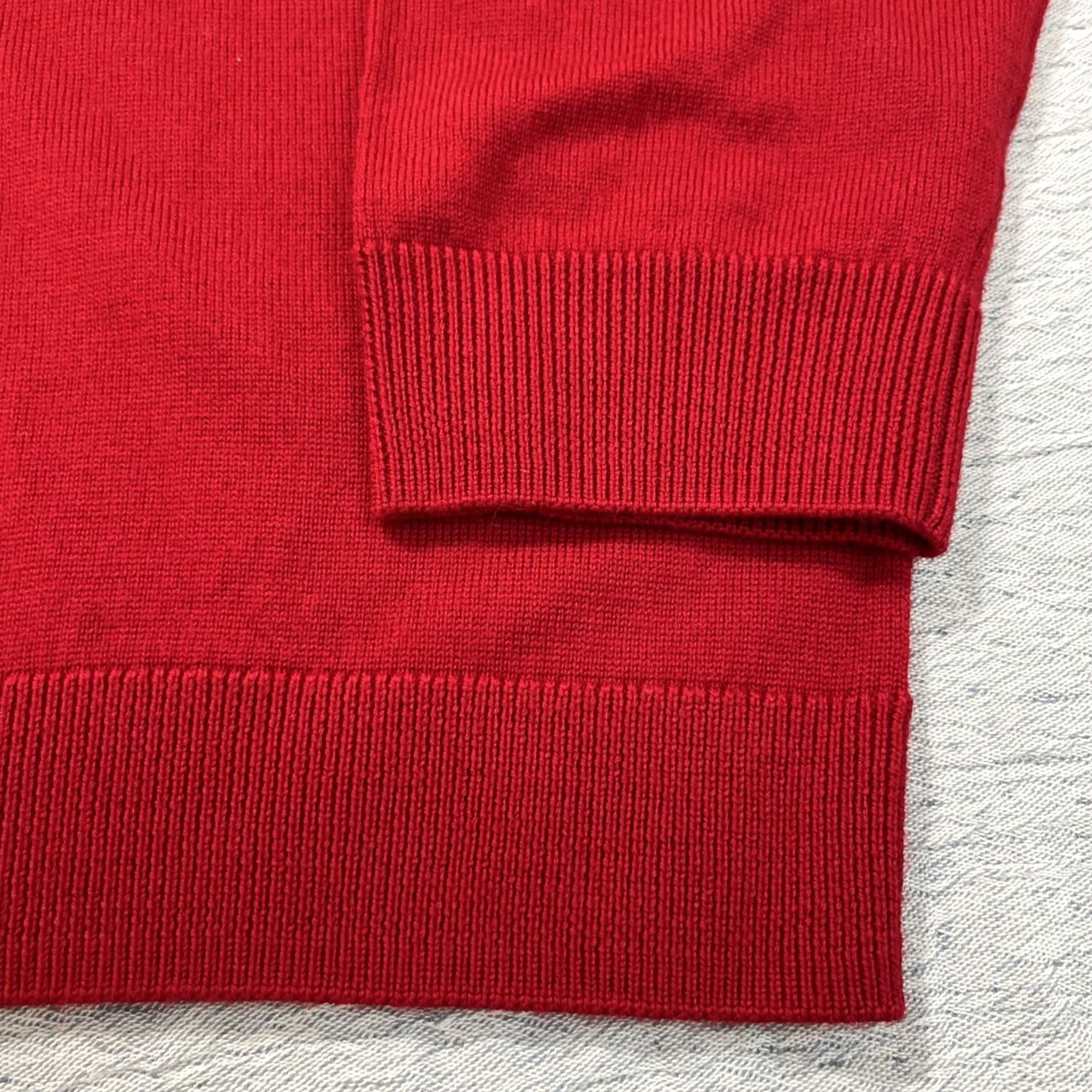 Hart Schaffner Marx Mens Big & Tall Hart Schaffner Marx Extra Fine Merino Wool V-Neck Sweater 3XB Size US XXL / EU 58 / 5 - 2 Thumbnail